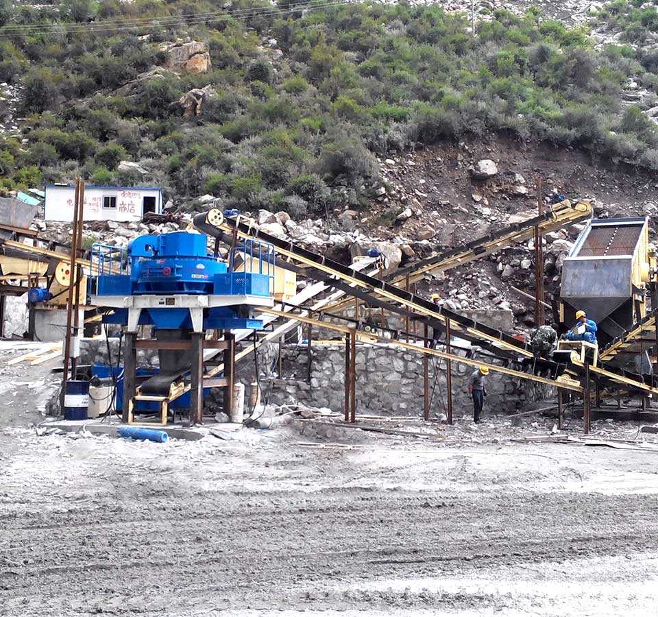 1000t/h砂石骨料濕法生產工藝簡介