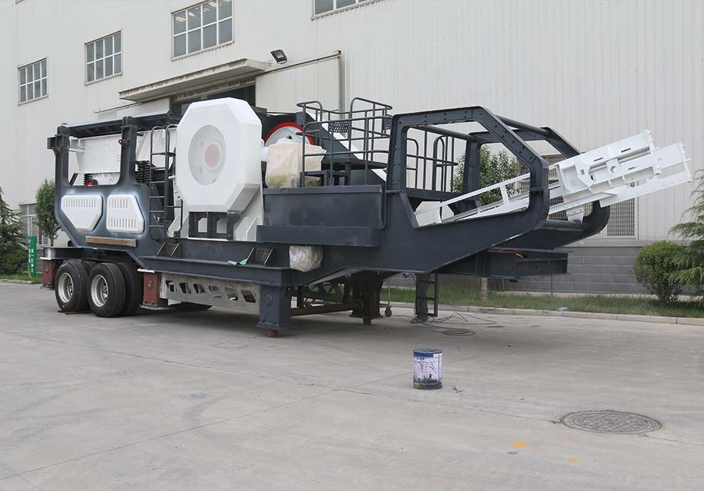 礦渣移動破碎站