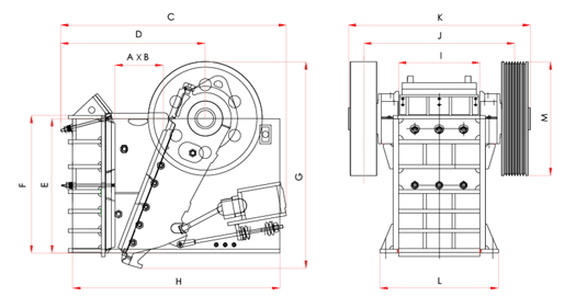 顎式破碎機結構設計