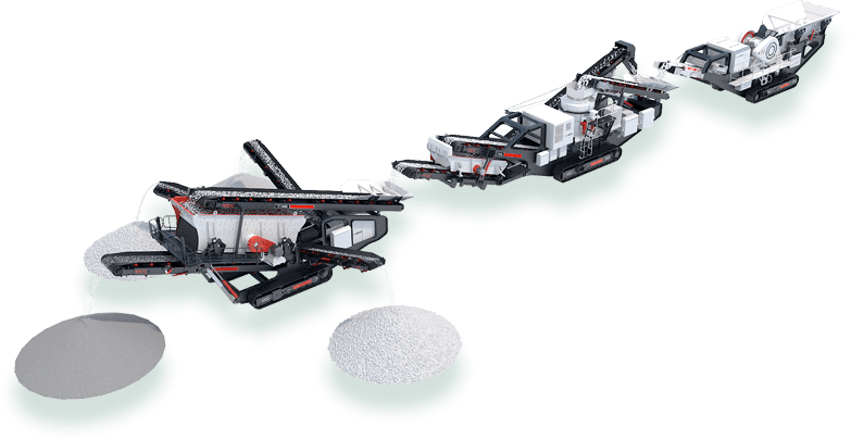 移動式制砂生產(chǎn)線