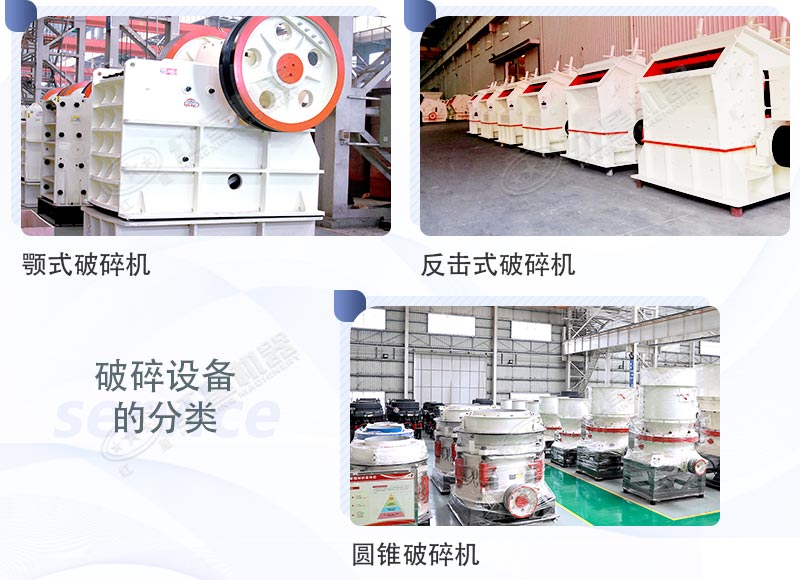 破碎設備的分類