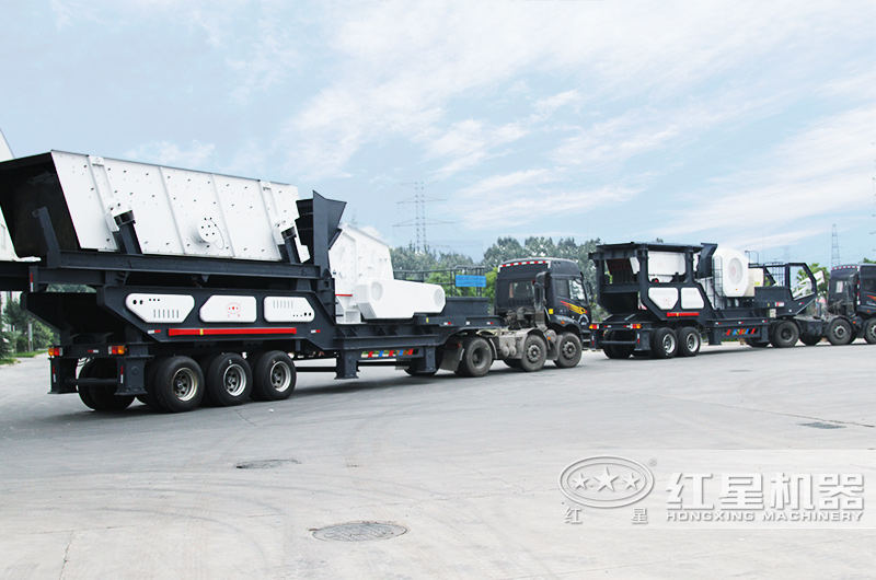 移動式制砂機發(fā)貨現(xiàn)場圖片