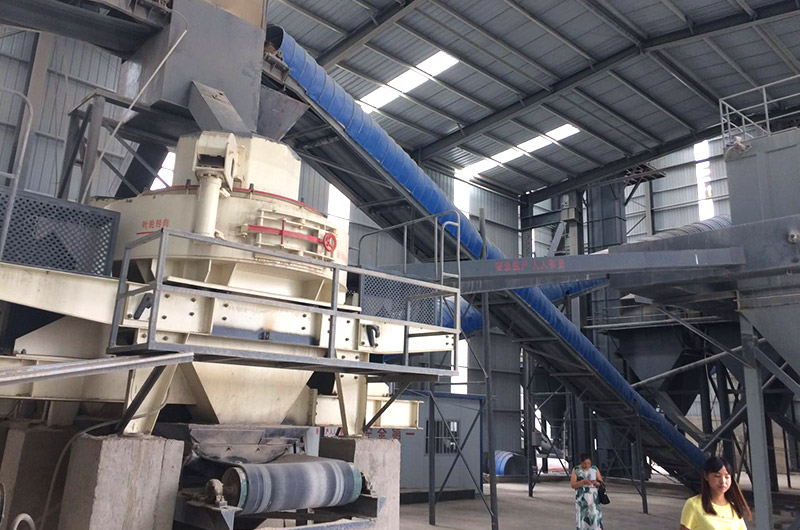 制砂生產(chǎn)線現(xiàn)場實(shí)拍