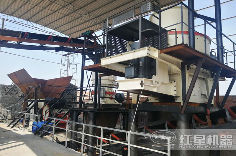 玄武巖沙子搭建現(xiàn)場實拍 玄武巖沙子搭建現(xiàn)場實拍