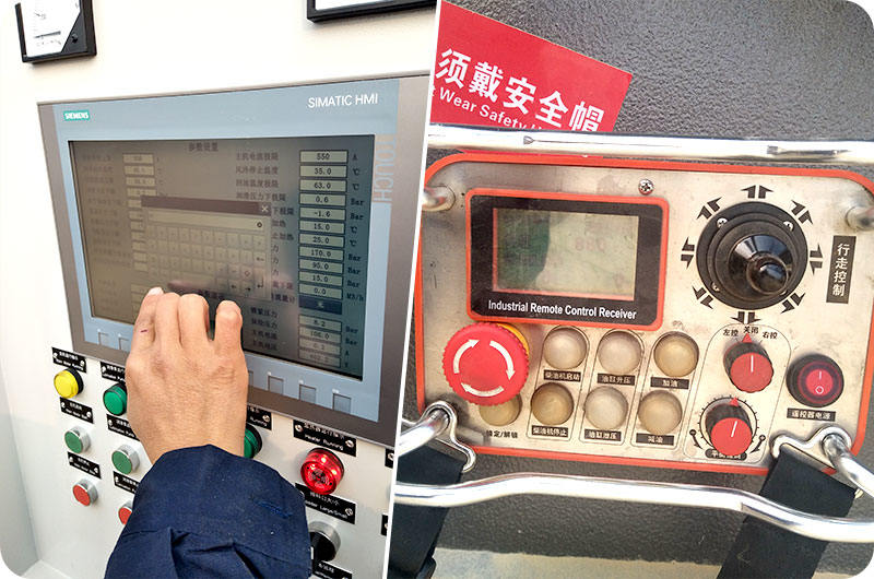 智能觸控，遙控行走