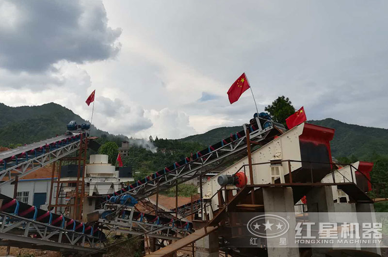 年產(chǎn)150噸左右的花崗巖制砂生產(chǎn)線 年產(chǎn)150噸左右的花崗巖制砂生產(chǎn)線