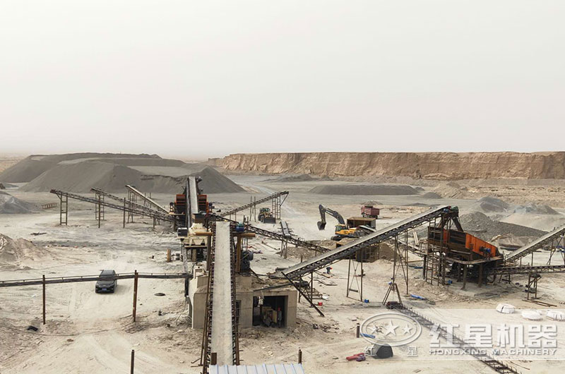 碎石加工生產(chǎn)線客戶現(xiàn)場(chǎng) 碎石加工生產(chǎn)線客戶現(xiàn)場(chǎng)