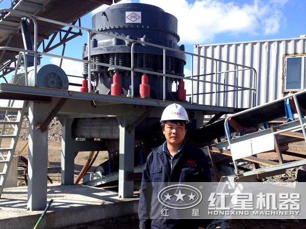 石料廠設(shè)備實(shí)拍