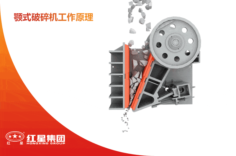 顎式破碎機工作原理