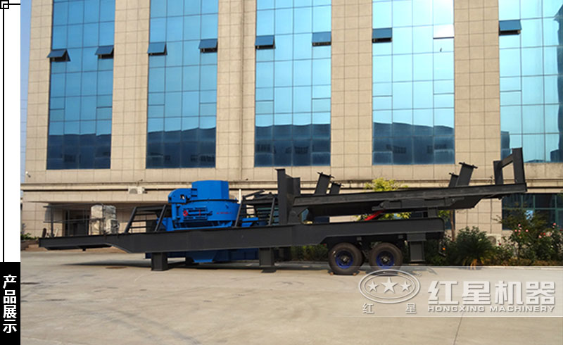 柴油移動車載打砂機