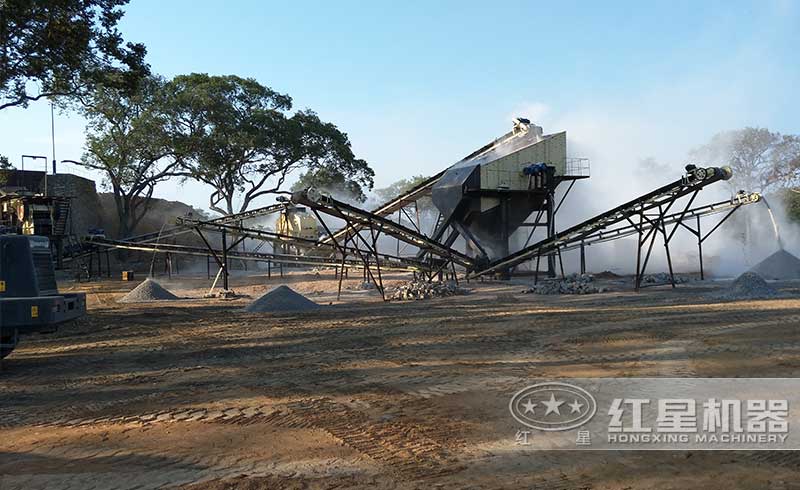 時產(chǎn)200噸青石生產(chǎn)線