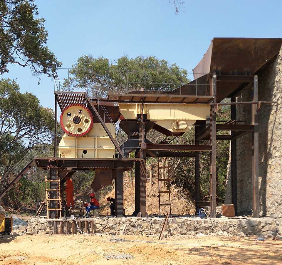 浙江時產(chǎn)500噸石料破碎生產(chǎn)線