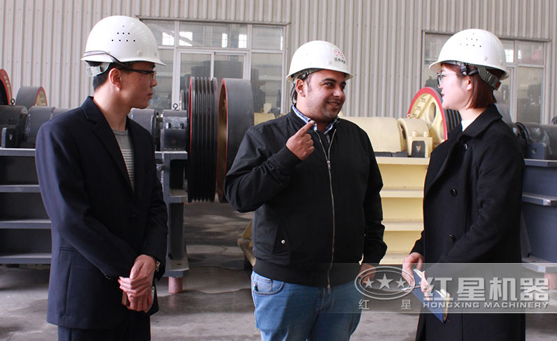 國(guó)外朋友用戶(hù)來(lái)廠(chǎng)考察