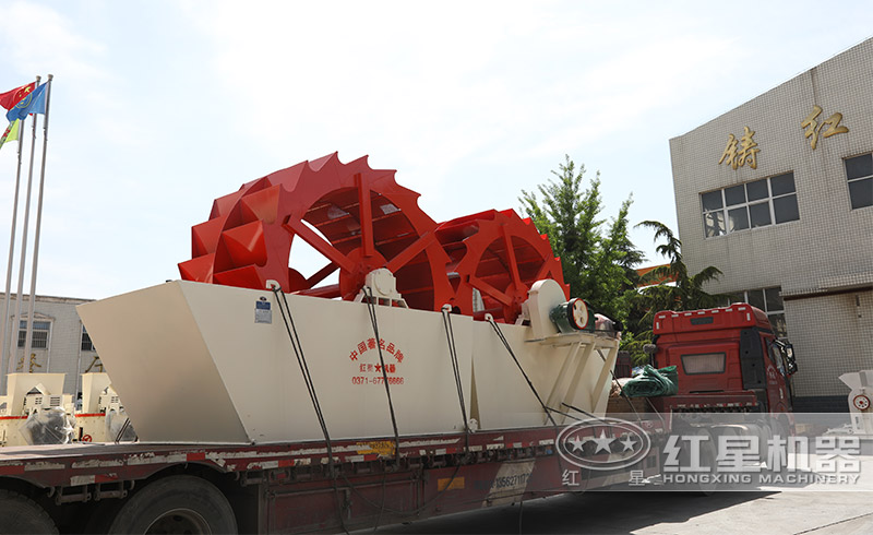 石粉洗砂機裝車 石粉洗砂機裝車