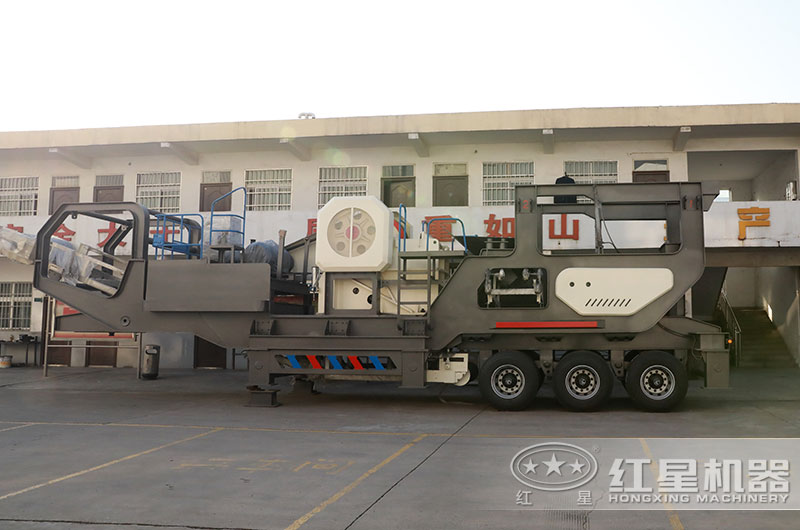 移動(dòng)顎式石子機(jī)