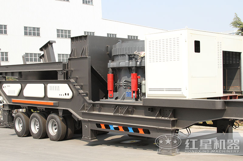 移動(dòng)圓錐破石子機(jī)