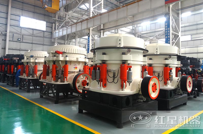 圓錐破碎機設(shè)備實拍圖