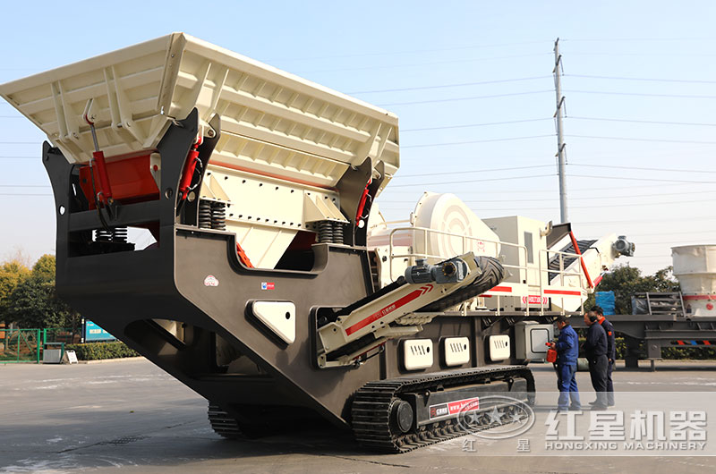 移動式混凝土破碎機械設備圖