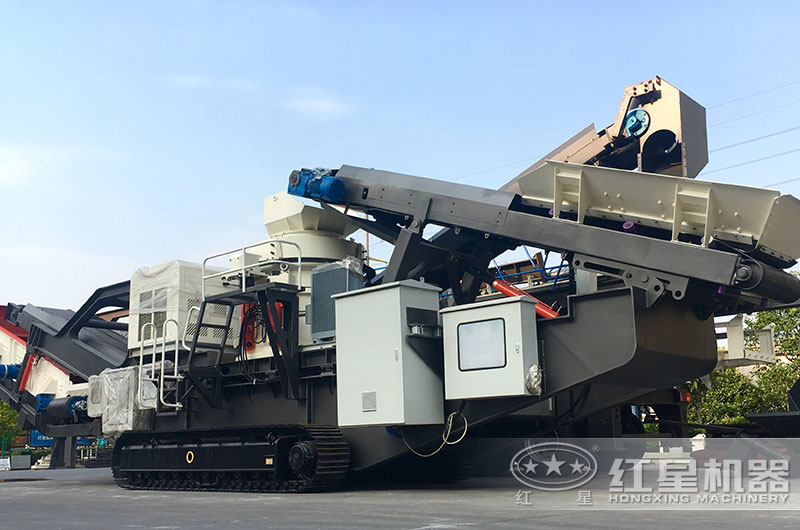 圖3：配置圓錐破，可處理硬石頭