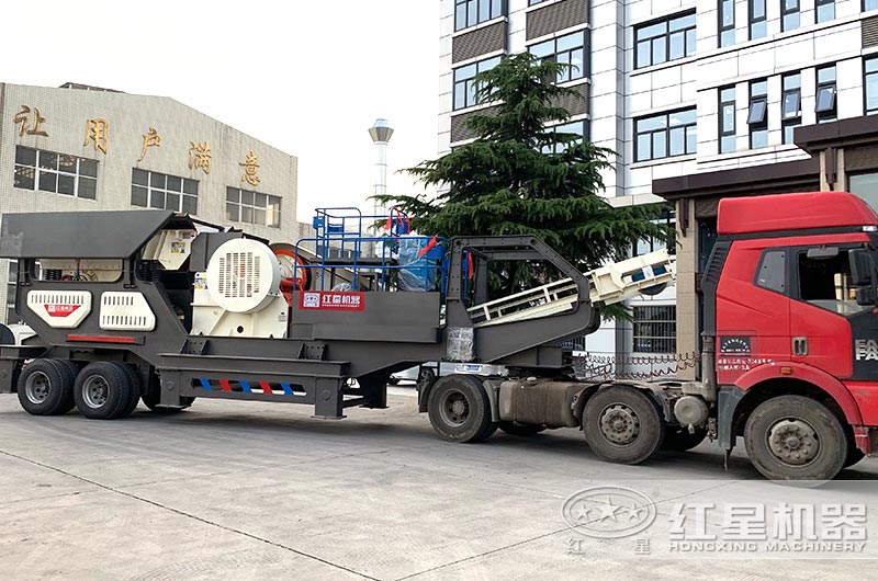 移動破碎石頭的機器發(fā)往河南焦作 移動破碎石頭的機器發(fā)往河南焦作