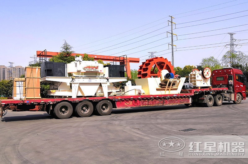 全套機制砂廠生產(chǎn)線設(shè)備發(fā)貨