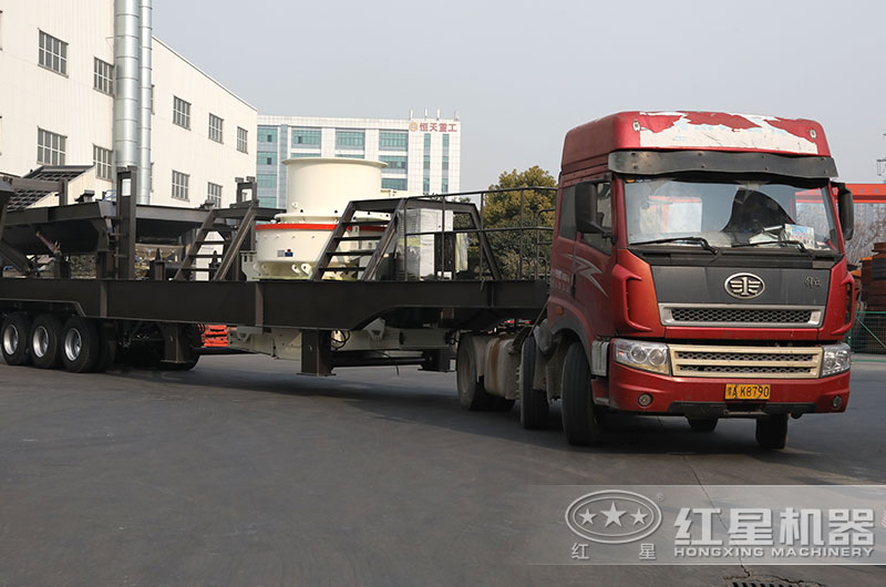 流動(dòng)沖擊式制砂機(jī) 靈活機(jī)動(dòng)、轉(zhuǎn)彎半徑小