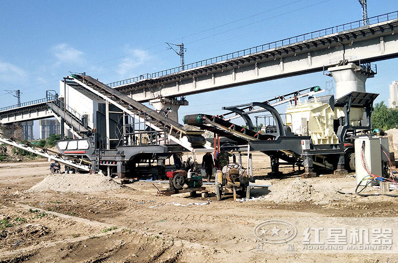 建筑垃圾處理現(xiàn)場