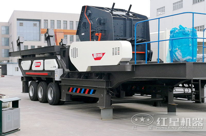 移動式青石破碎機