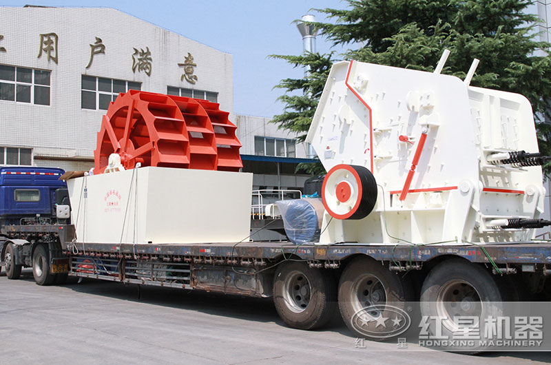 青石破碎機發(fā)貨現(xiàn)場