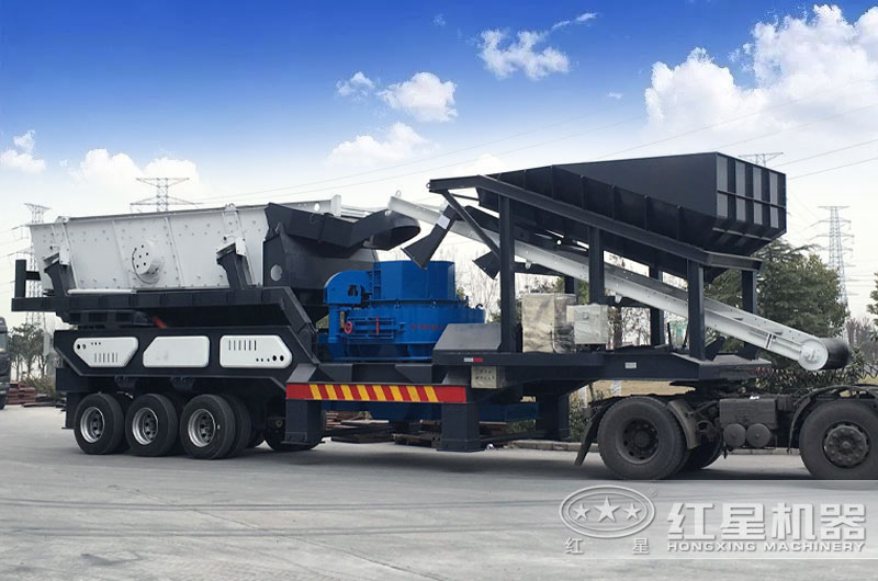 輪胎式移動制砂機 輪胎式移動制砂機