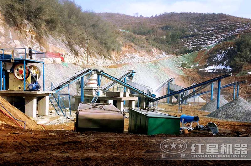 制砂作業(yè)現場 制砂作業(yè)現場